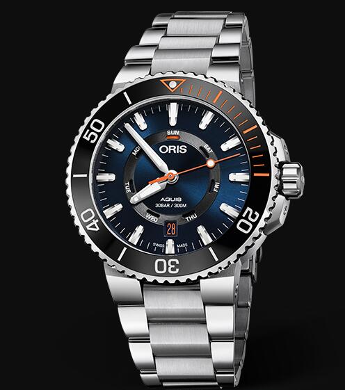 Oris Aquis 43.5mm STAGHORN RESTORATION LIMITED EDITION 01 735 7734 4185-Set MB Replica Watch